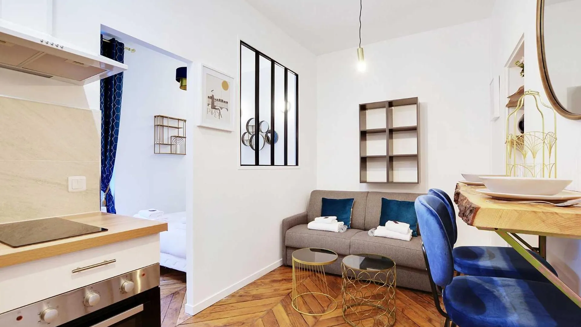 Chic Parisian Retreat - Alexandre Dumas 2c * Paris